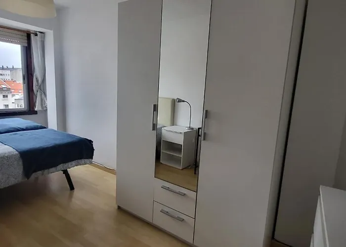 Apartment Sky Blue Cerca Playa Riazor A Coruna