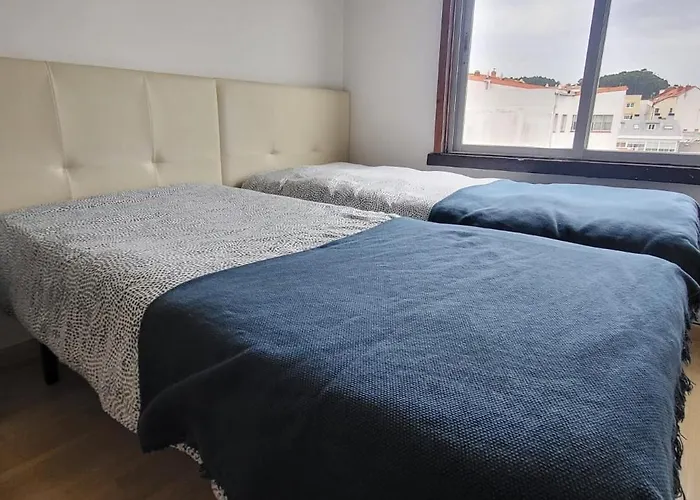 Sky Blue Cerca Playa Riazor Apartment *