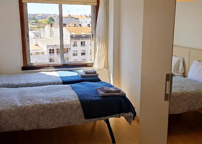 Sky Blue Cerca Playa Riazor *